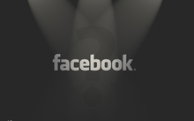 facebook internet gray typography social distortion network text only spotlight smart designer 23 Wallpaper